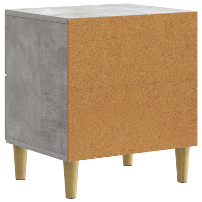 Armadio da Notte con cassetto Grigio Cemento 43 x 34,5 x 48 cm | homemem39