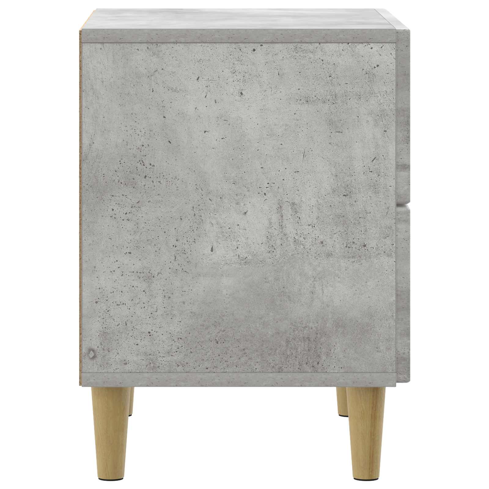 Armadio da Notte con cassetto Grigio Cemento 43 x 34,5 x 48 cm | homemem39