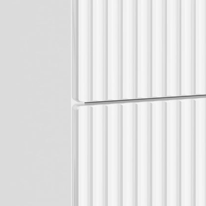 Armadio da Notte 2 pcs Bianco Lucido 43 x 34,5 x 48 cm | homemem39