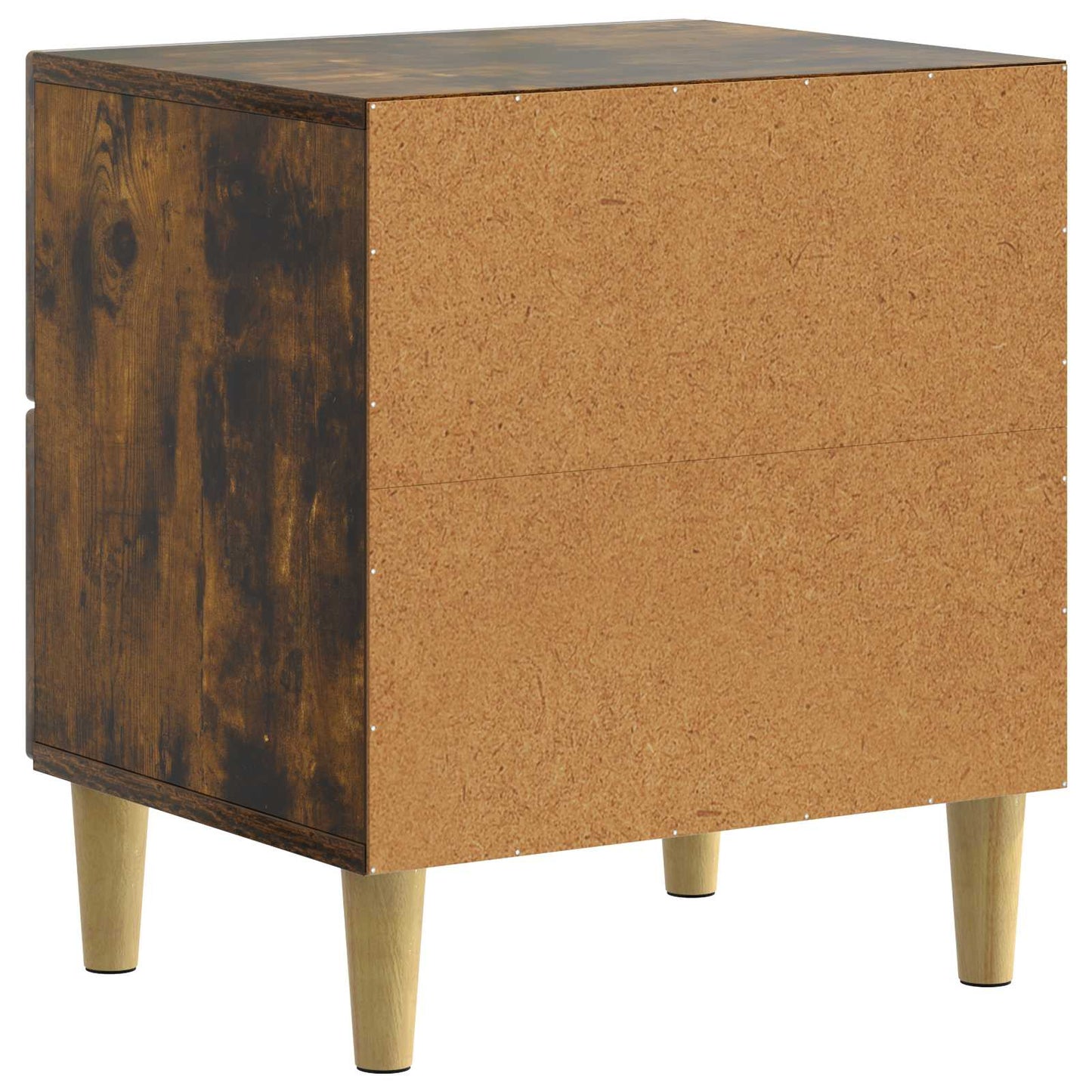 Armadio da Notte 2 pcs Rovere Fumo 43 x 34,5 x 48 cm | homemem39