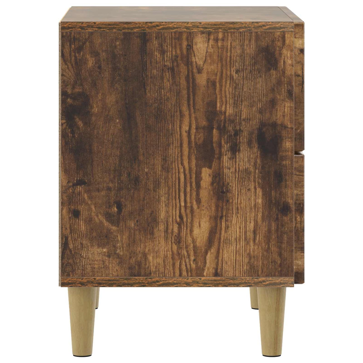 Armadio da Notte 2 pcs Rovere Fumo 43 x 34,5 x 48 cm | homemem39
