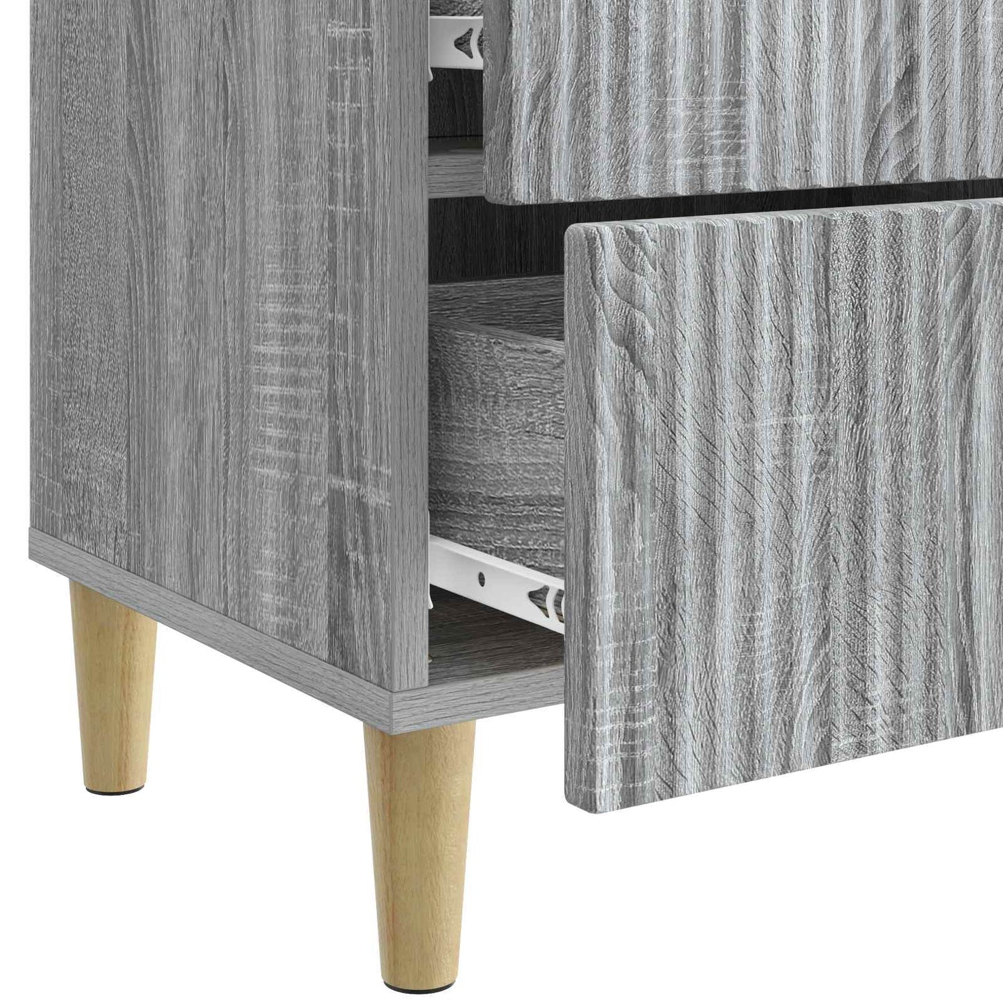 Armadio da Notte Grigio Sonoma 43 x 34,5 x 48 cm | homemem39