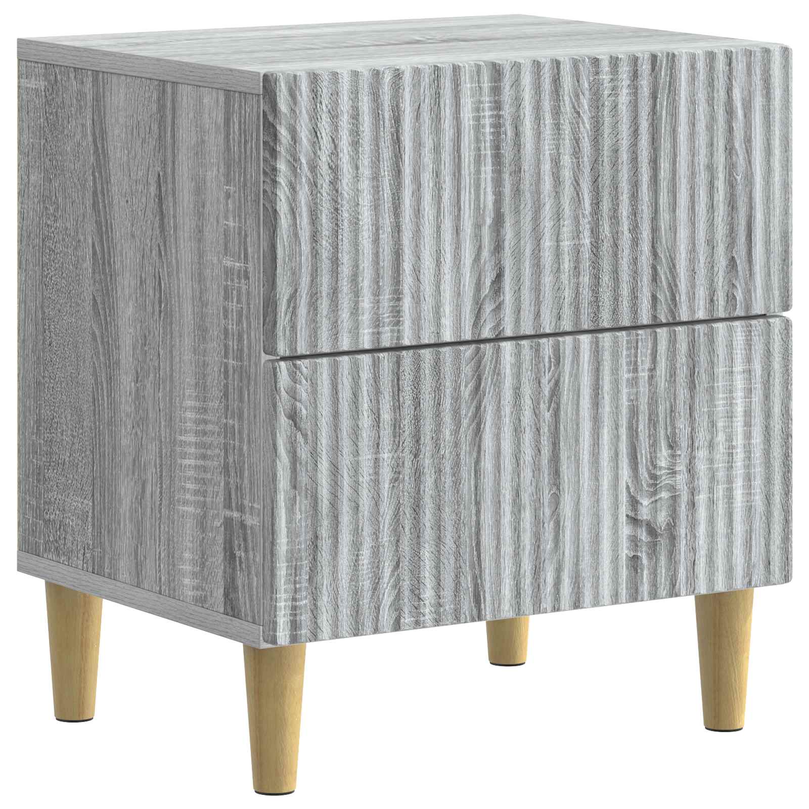 Armadio da Notte Grigio Sonoma 43 x 34,5 x 48 cm | homemem39