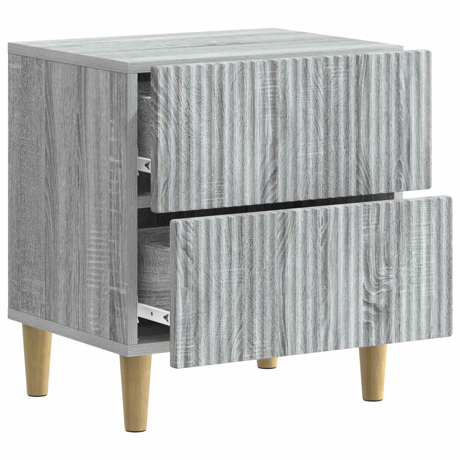 Armadio da Notte Grigio Sonoma 43 x 34,5 x 48 cm | homemem39