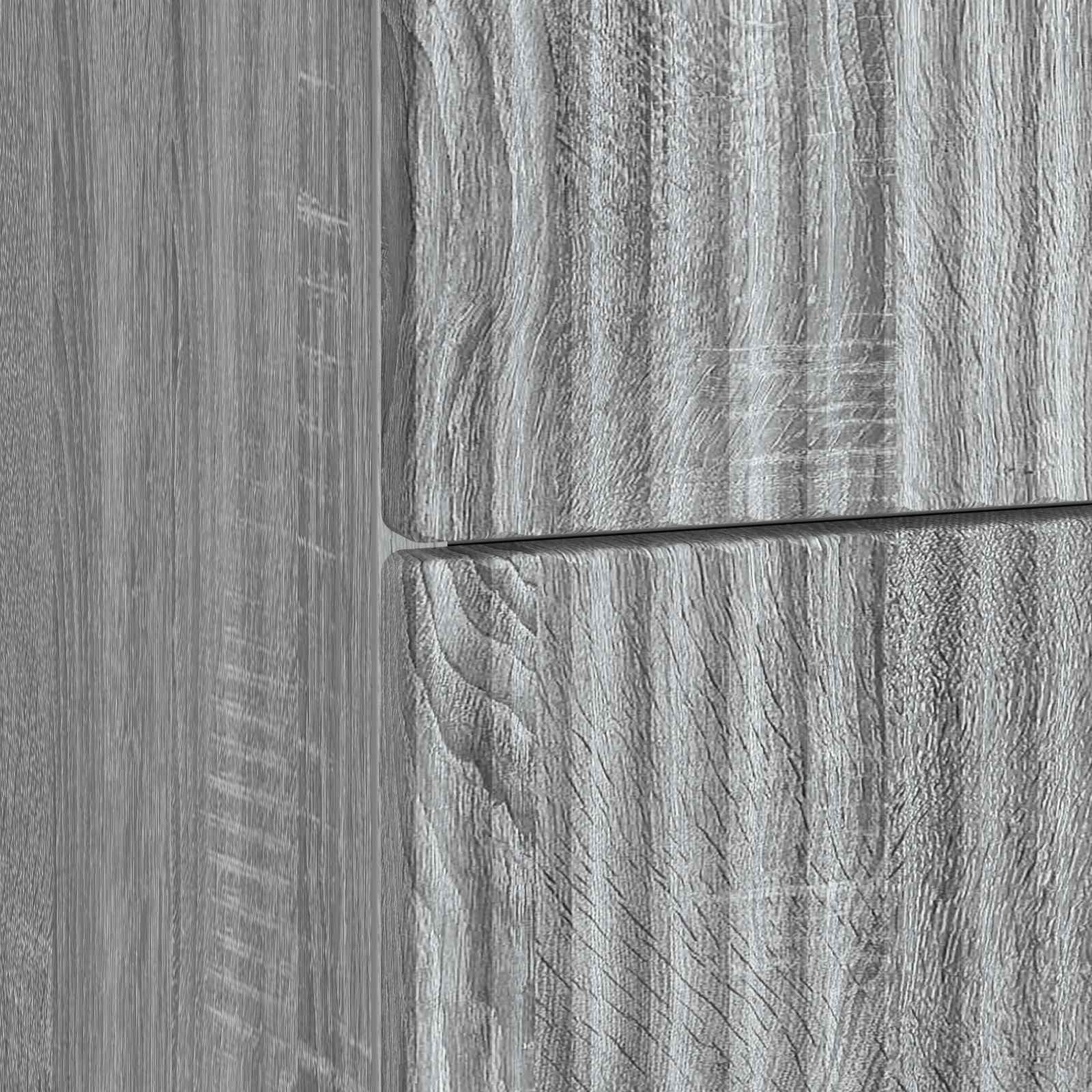 Armadio da Notte 2 pcs Grigio Sonoma 43 x 34,5 x 48 cm | homemem39