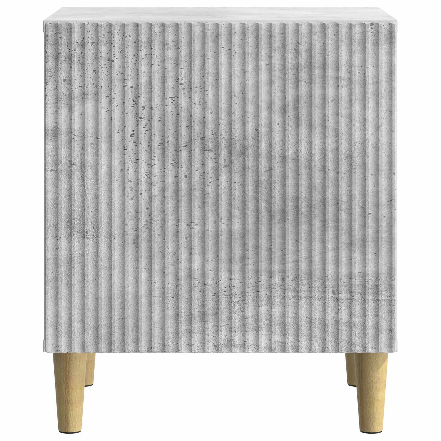 Armadio da Notte Grigio Cemento 43 x 34,5 x 50 cm | homemem39