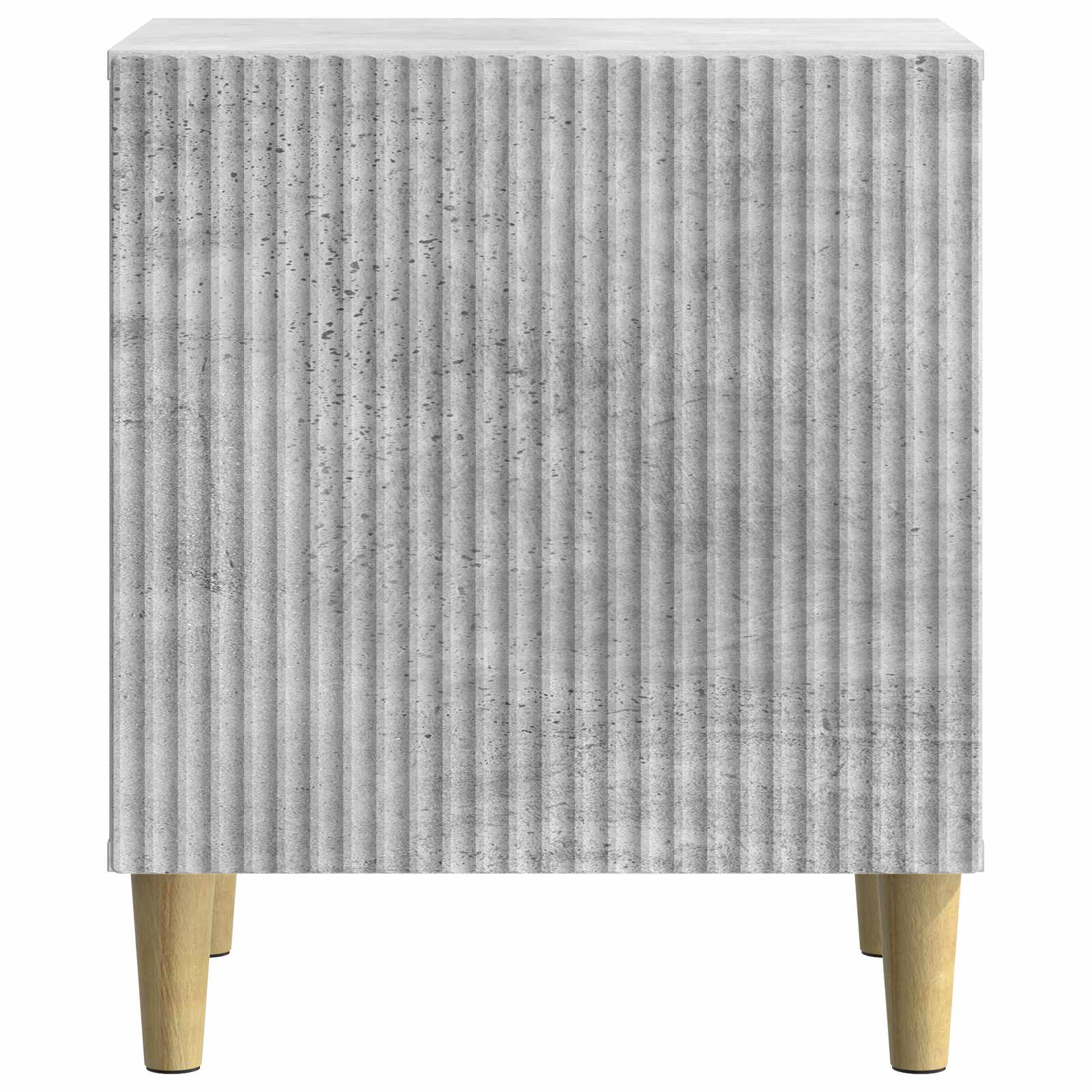 Armadio da Notte Grigio Cemento 43 x 34,5 x 50 cm | homemem39