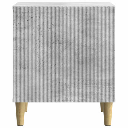 Armadio da Notte Grigio Cemento 43 x 34,5 x 50 cm | homemem39