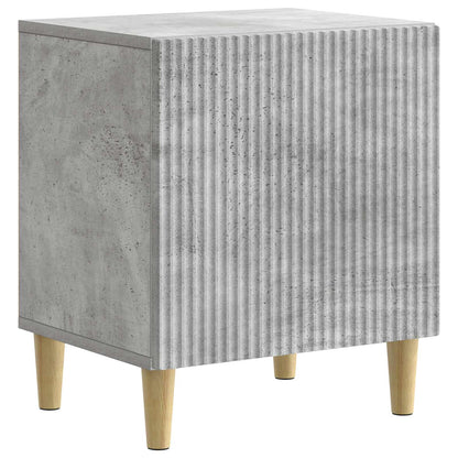 Armadio da Notte 2 pcs Grigio Cemento 43 x 34,5 x 50 cm | homemem39