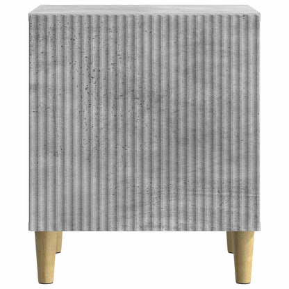 Armadio da Notte 2 pcs Grigio Cemento 43 x 34,5 x 50 cm | homemem39