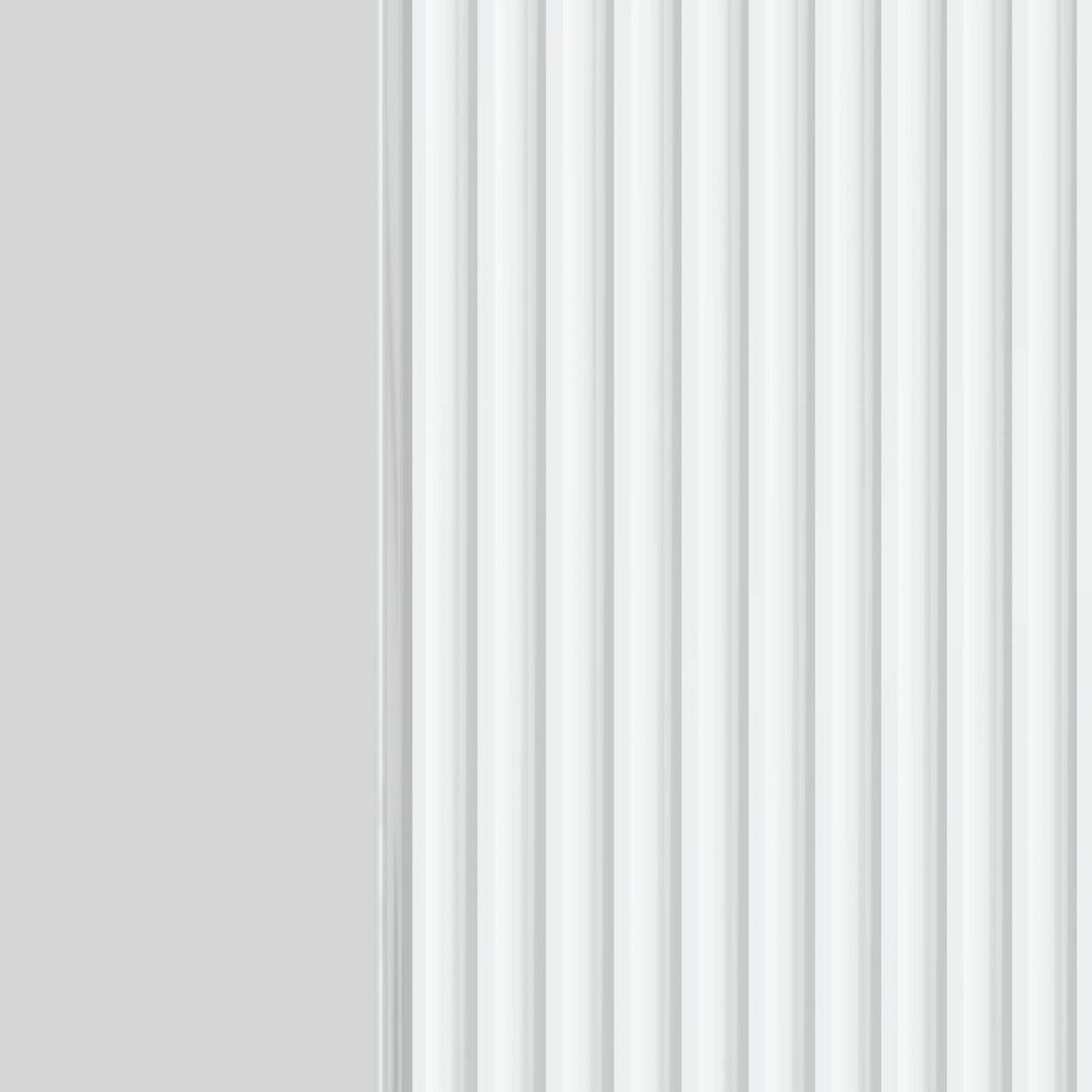 Armadio da Notte Bianco Lucido 43 x 34,5 x 50 cm | homemem39