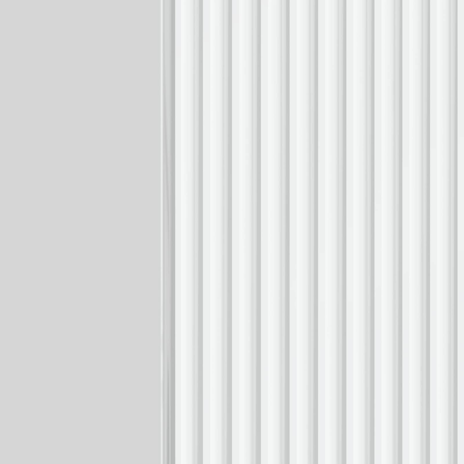 Armadio da Notte Bianco Lucido 43 x 34,5 x 50 cm | homemem39