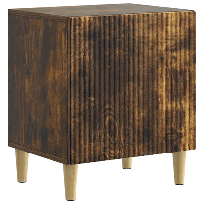 Armadio da Notte 2 pcs Rovere Fumo 43 x 34,5 x 50 cm | homemem39