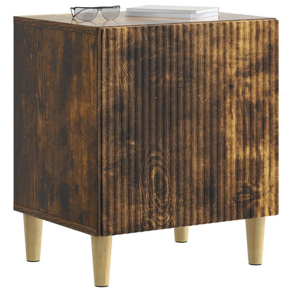 Armadio da Notte 2 pcs Rovere Fumo 43 x 34,5 x 50 cm | homemem39
