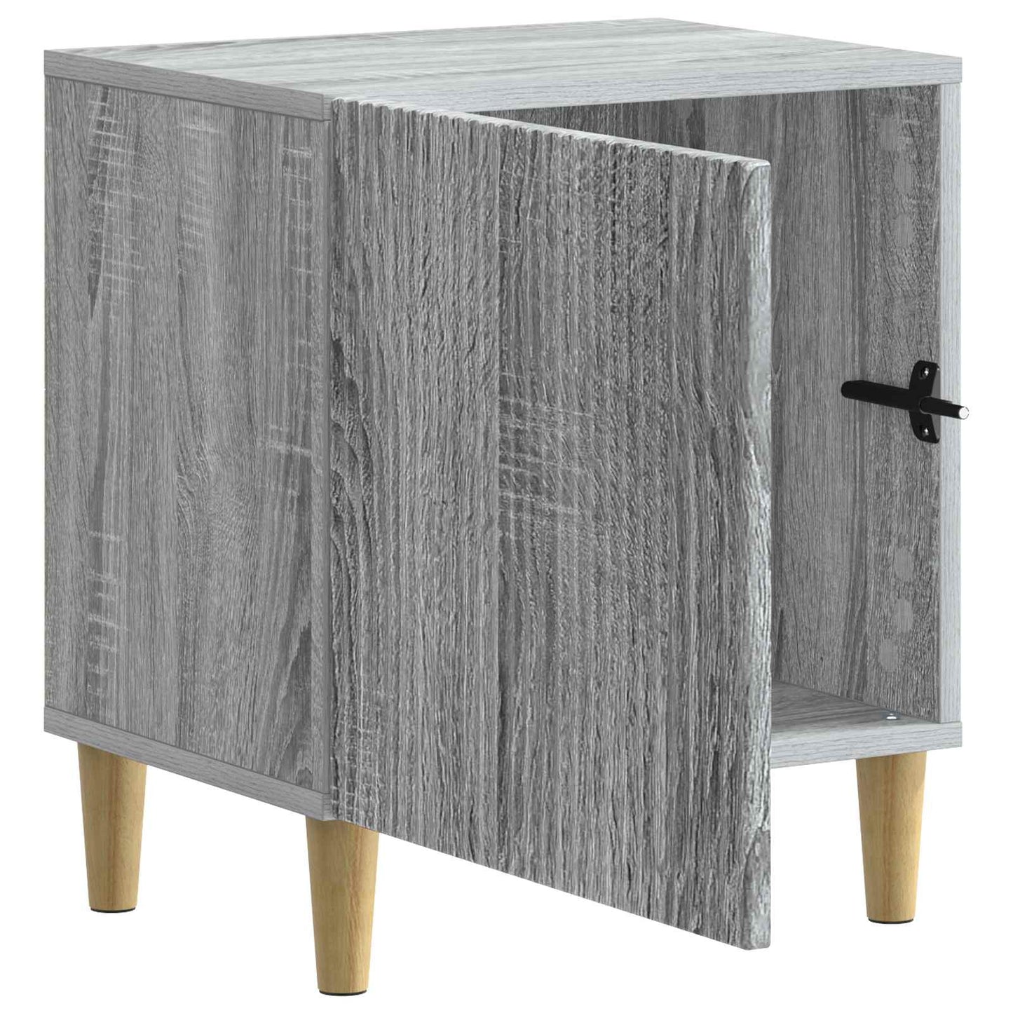 Armadio da Notte Grigio Sonoma 43 x 34,5 x 50 cm | homemem39
