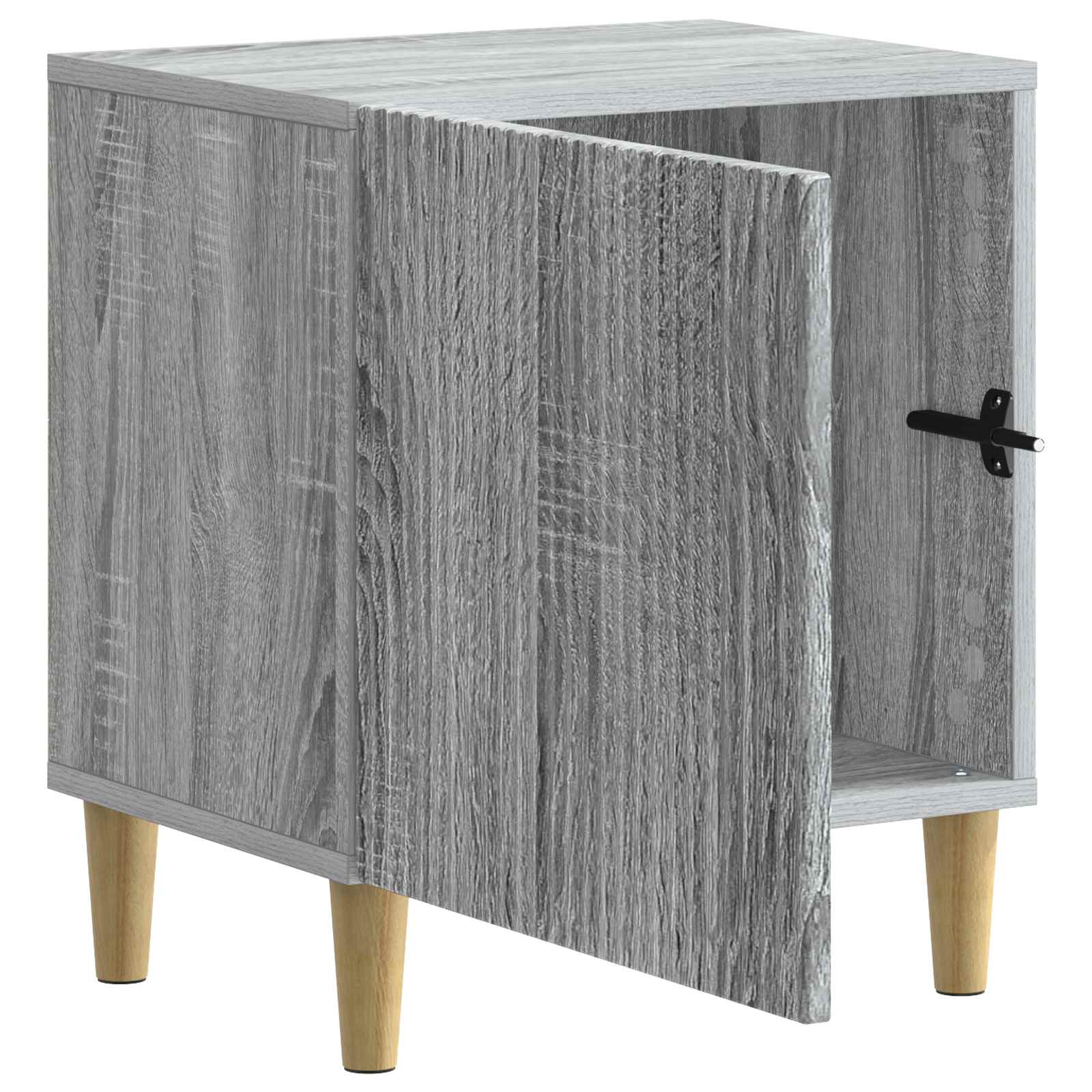 Armadio da Notte Grigio Sonoma 43 x 34,5 x 50 cm | homemem39