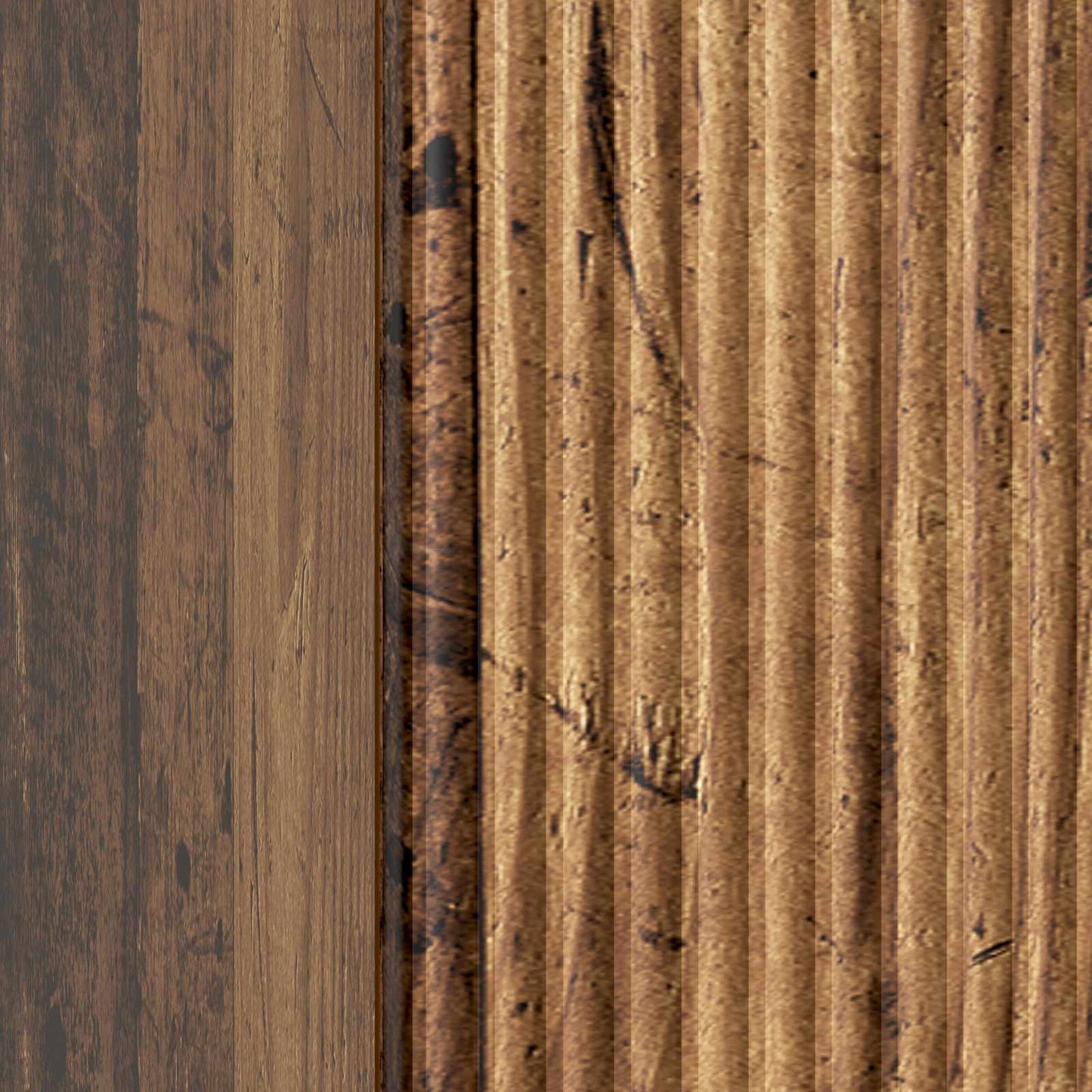 Armadio da Notte 2 pcs Legno antico 43 x 34,5 x 50 cm | homemem39