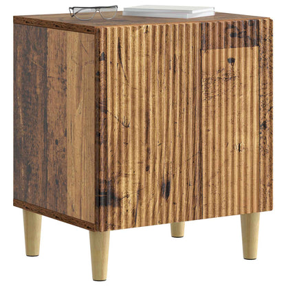 Armadio da Notte 2 pz Legno antico 43 x 34,5 x 50 cm