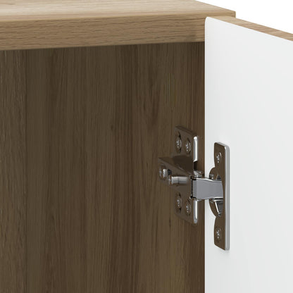 Armadio da Notte Rovere Artigianale 43 x 34,5 x 50 cm | homemem39