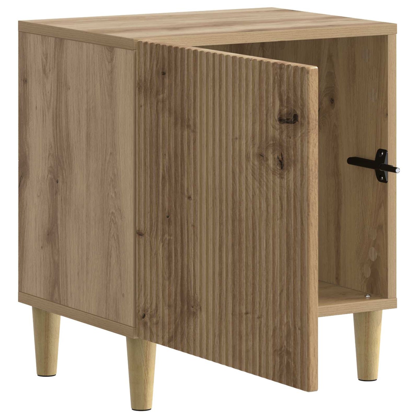 Armadio da Notte Rovere Artigianale 43 x 34,5 x 50 cm | homemem39