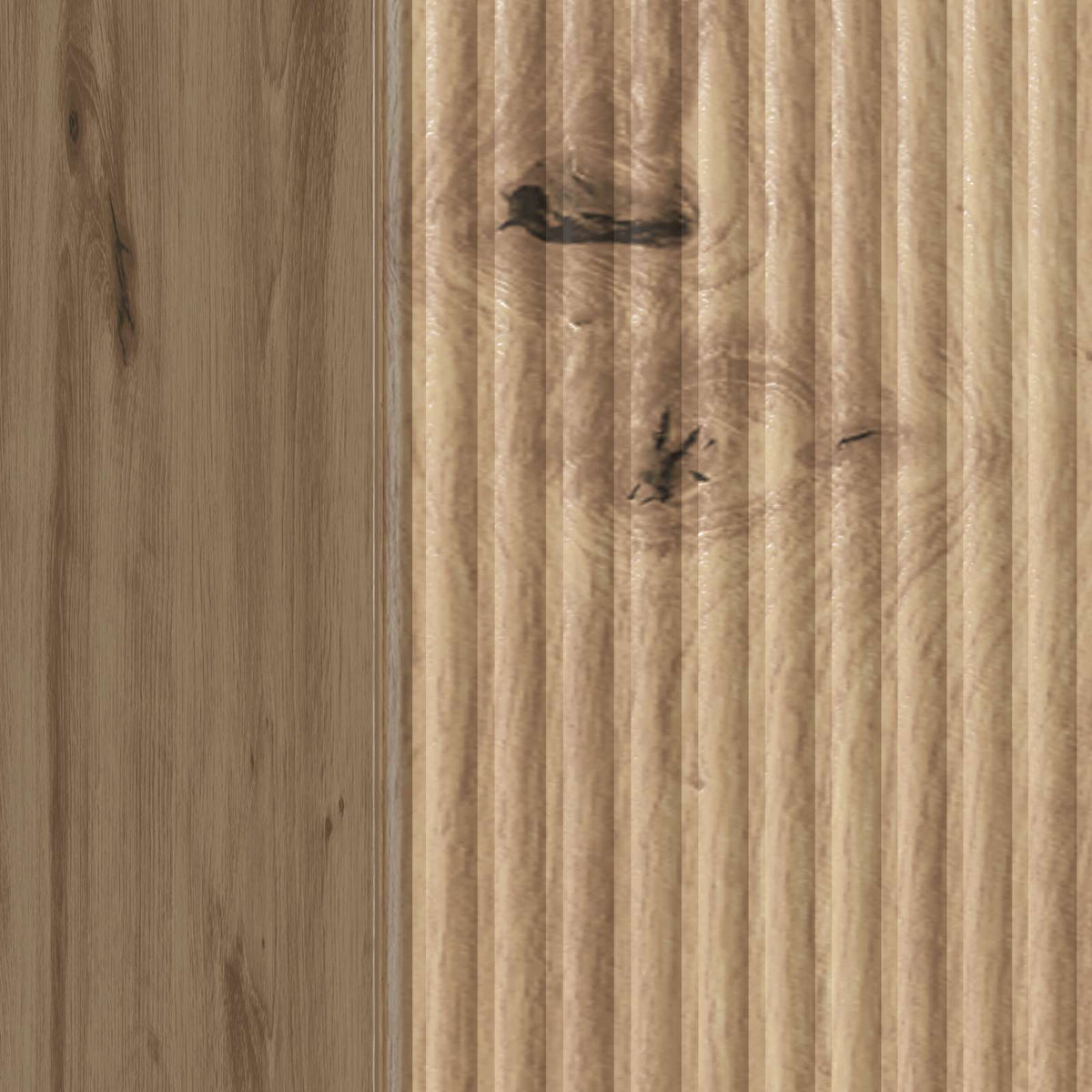 Armadio da Notte 2 pz Rovere Artigianale 43 x 34,5 x 50 cm | homemem39