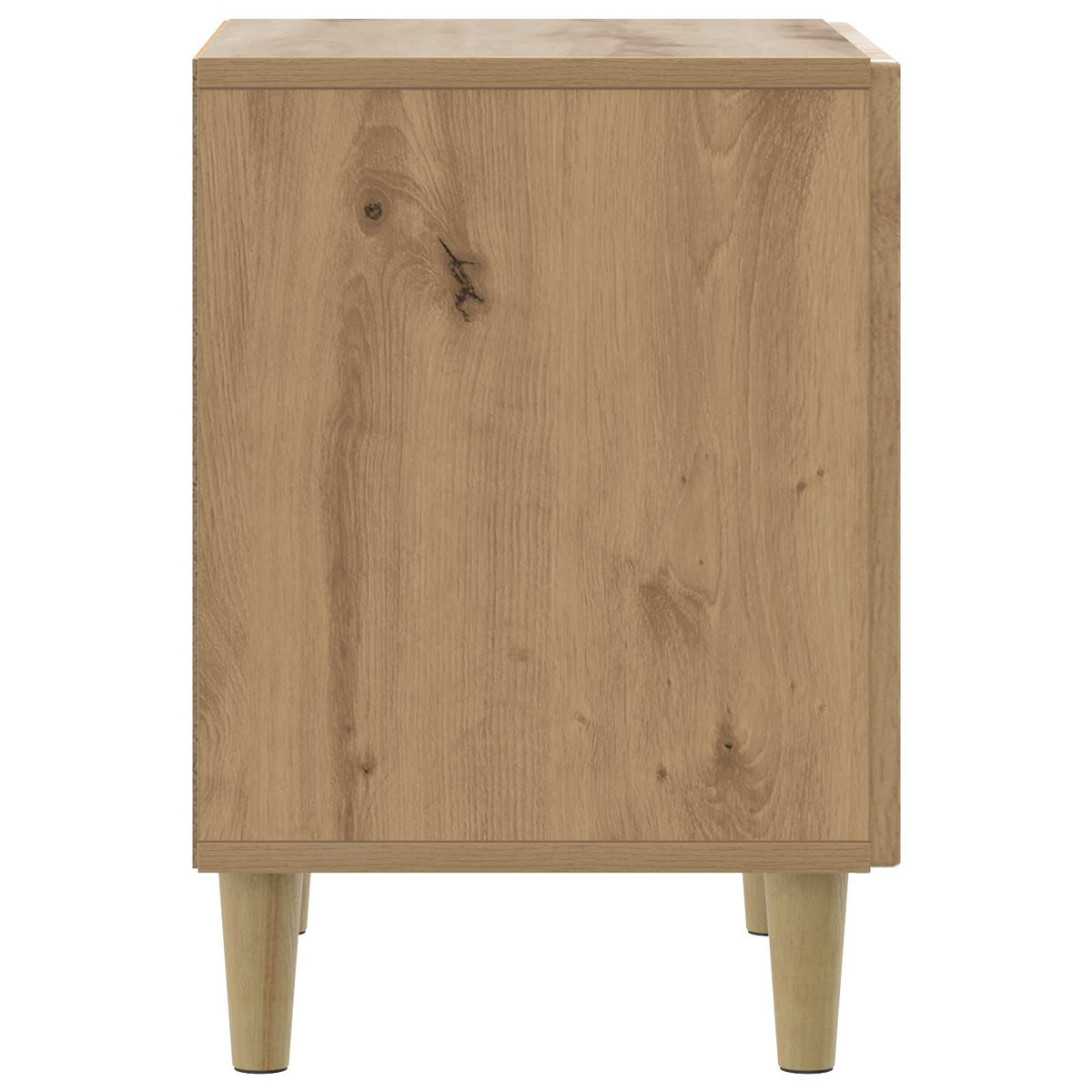 Armadio da Notte 2 pz Rovere Artigianale 43 x 34,5 x 50 cm | homemem39