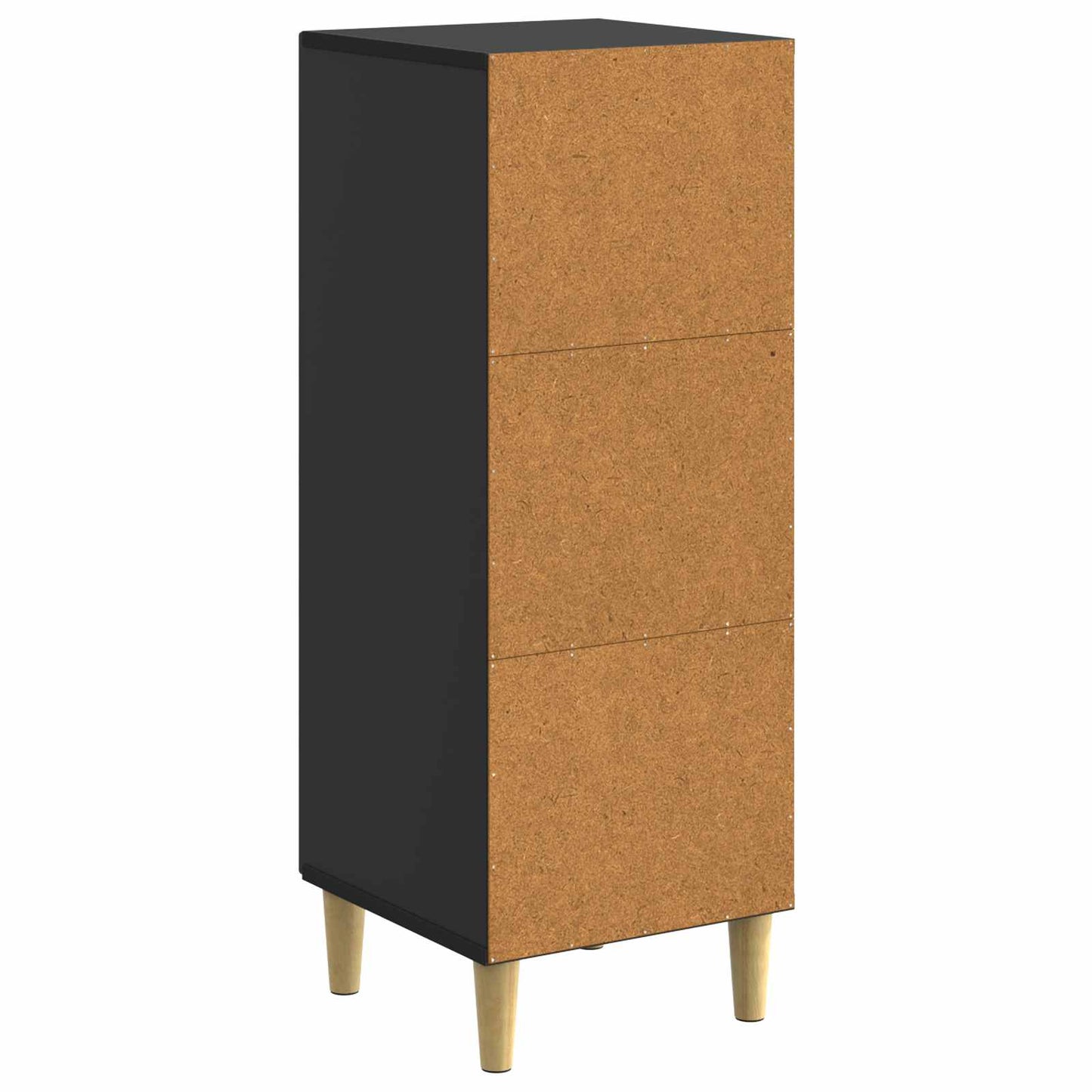 Credenza Nero 33 x 34,5 x 90 cm Legno ingegnerizzato | homemem39