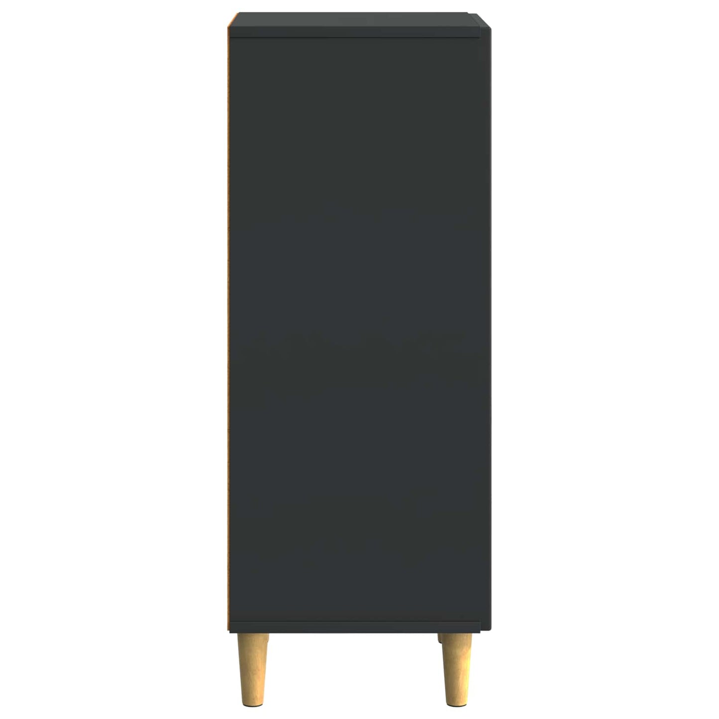 Credenza Nero 33 x 34,5 x 90 cm Legno ingegnerizzato