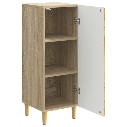 Credenza Rovere Sonoma 33 x 34,5 x 90 cm Legno ingegnerizzato