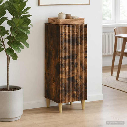 Credenza Rovere Fumo 33 x 34,5 x 90 cm Legno ingegnerizzato - homemem39