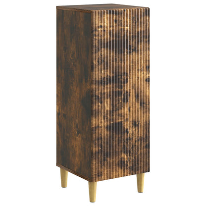 Credenza Rovere Fumo 33 x 34,5 x 90 cm Legno ingegnerizzato | homemem39