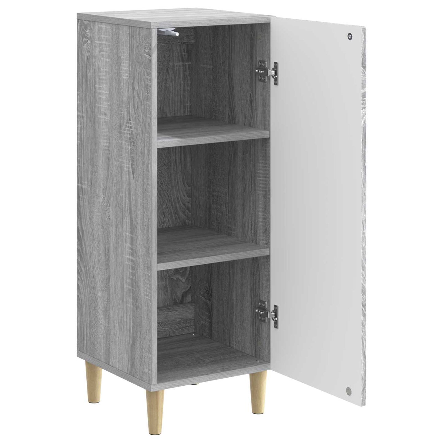 Credenza Grigio Sonoma 33 x 34,5 x 90 cm Legno ingegnerizzato