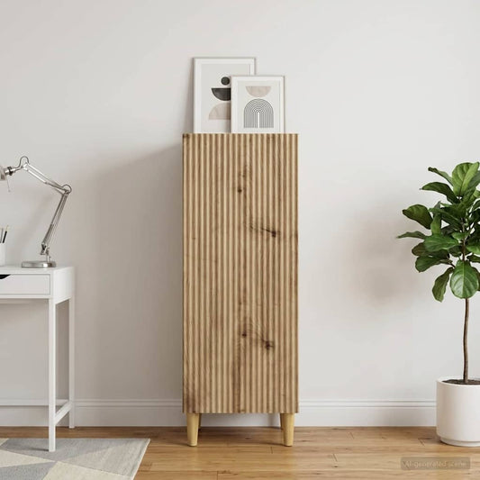 Credenza Rovere Artigianale 33 x 34,5 x 90 cm