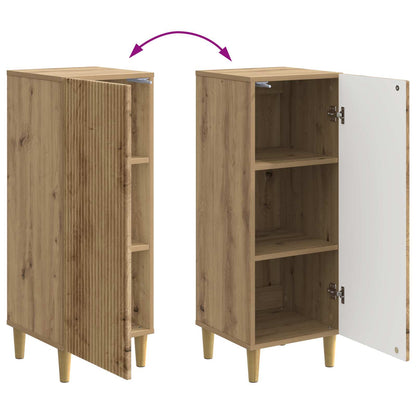 Credenza Rovere Artigianale 33 x 34,5 x 90 cm | homemem39