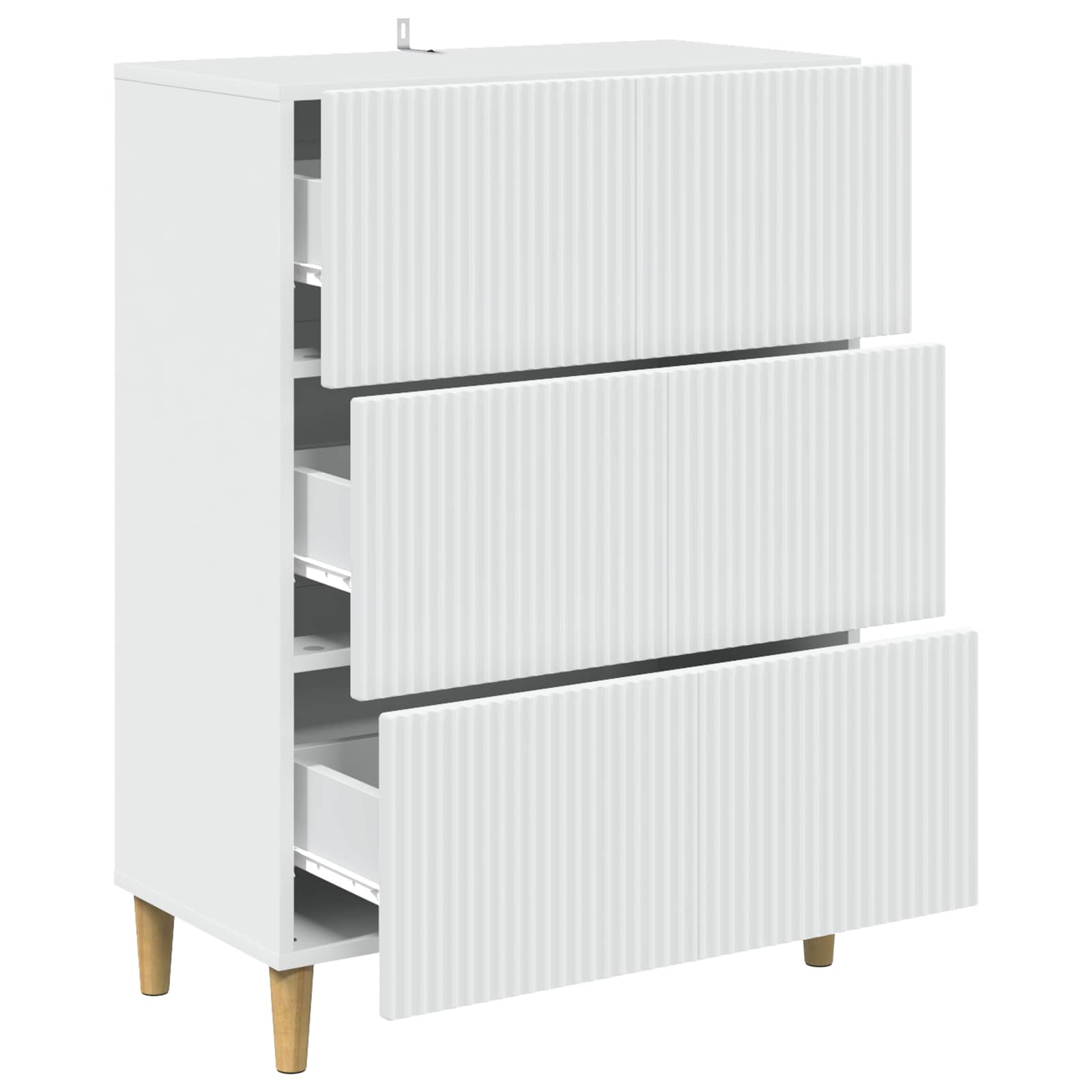 Mobile con Cassetti Bianco 66 x 34,5 x 90 cm | homemem39
