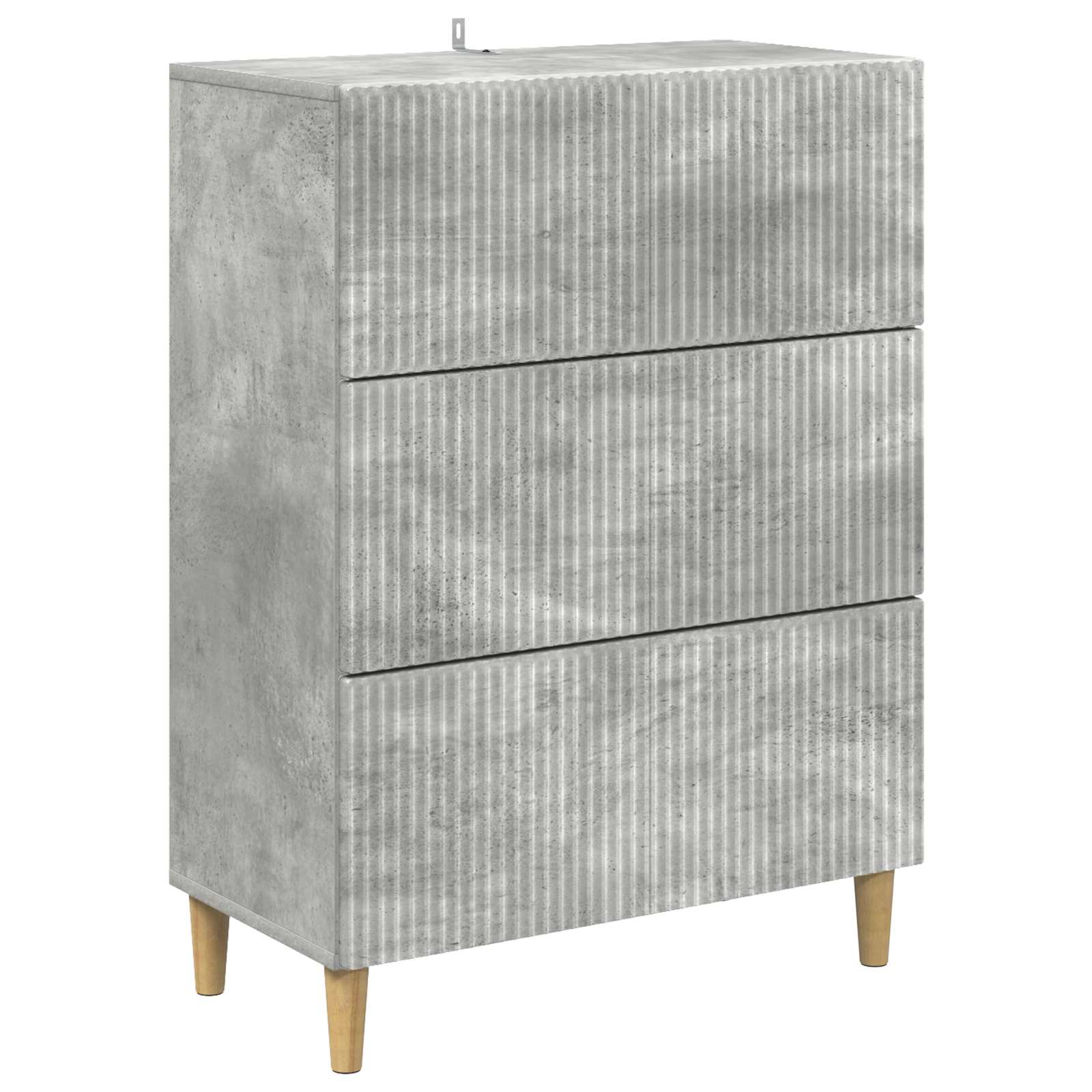 Mobile con Cassetti Grigio Cemento 66 x 34,5 x 90 cm | homemem39