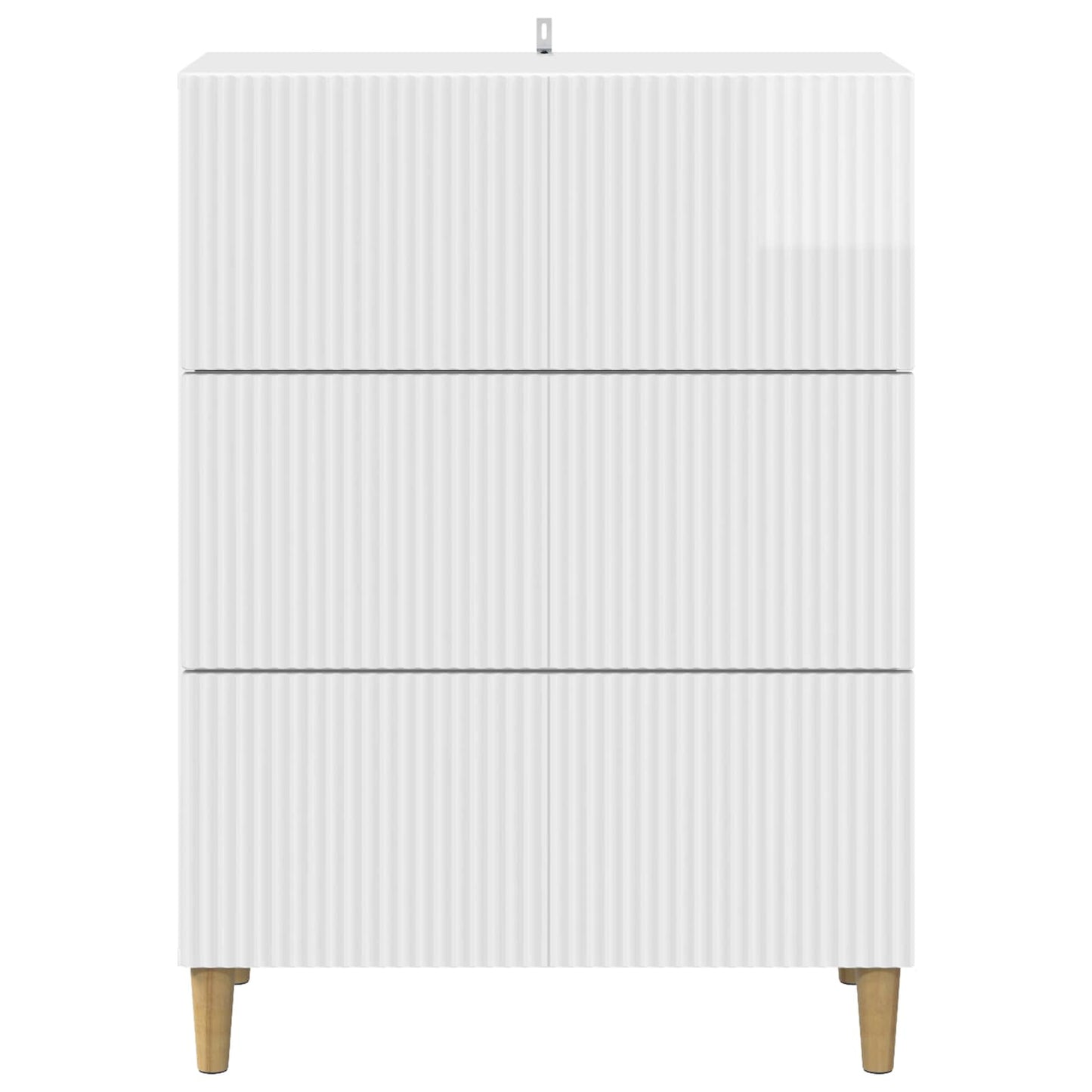 Mobile con Cassetti Bianco Lucido 66 x 34,5 x 90 cm | homemem39