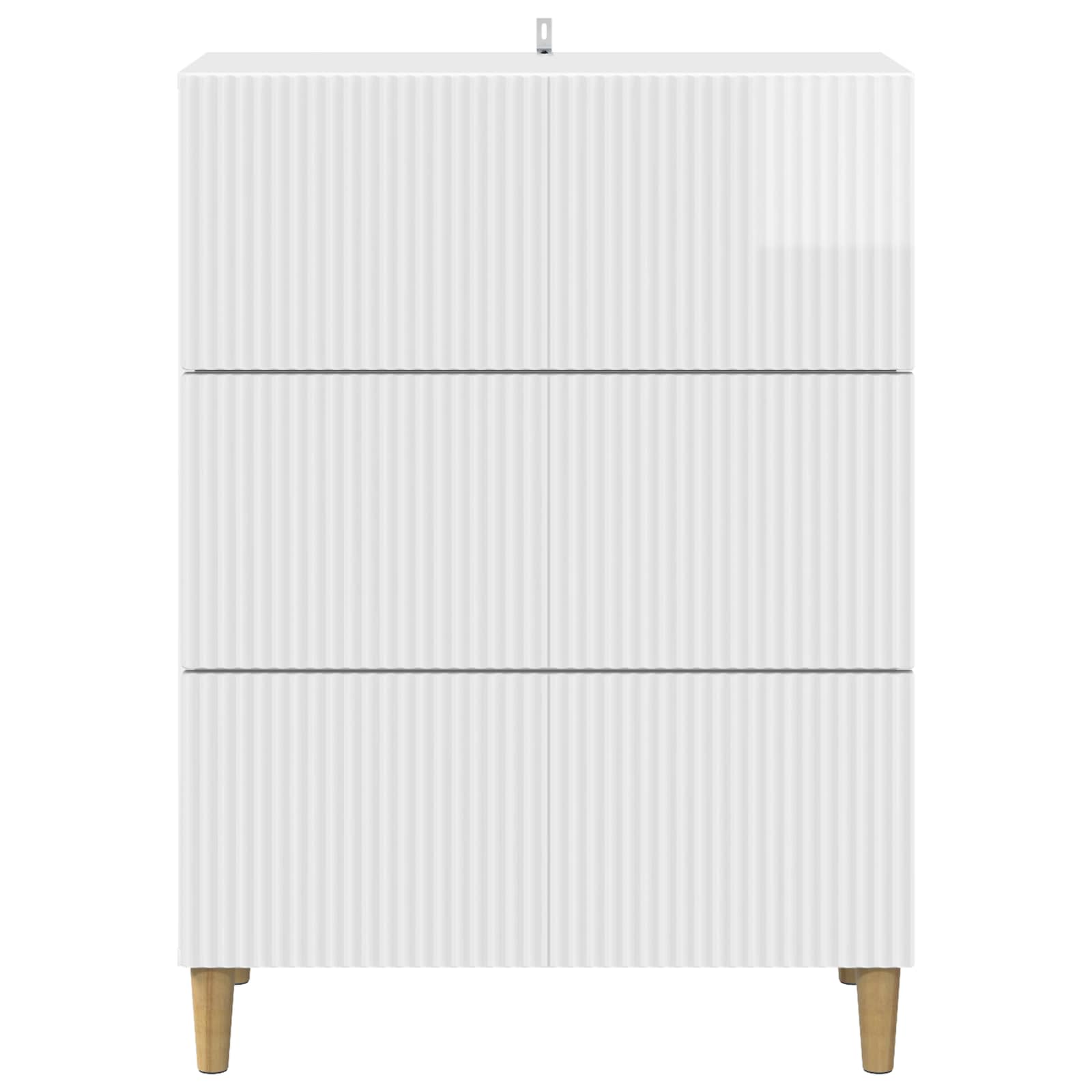 Mobile con Cassetti Bianco Lucido 66 x 34,5 x 90 cm | homemem39