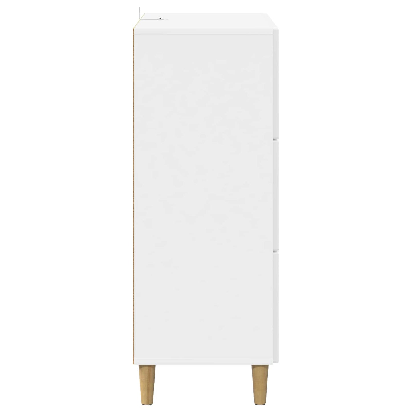 Mobile con Cassetti Bianco Lucido 66 x 34,5 x 90 cm