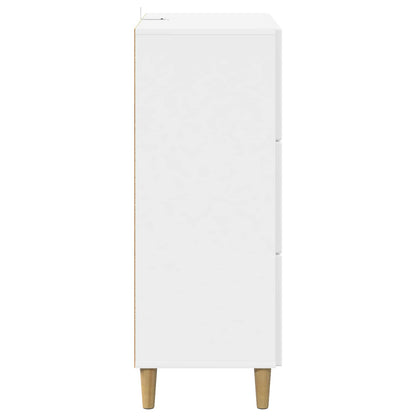 Mobile con Cassetti Bianco Lucido 66 x 34,5 x 90 cm