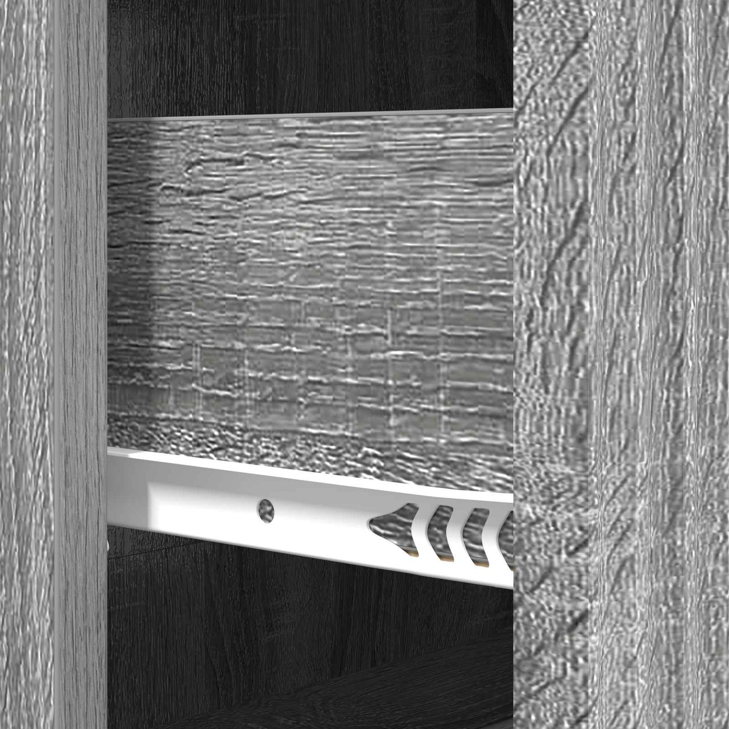 Mobile con Cassetti Grigio Sonoma 66 x 34,5 x 90 cm