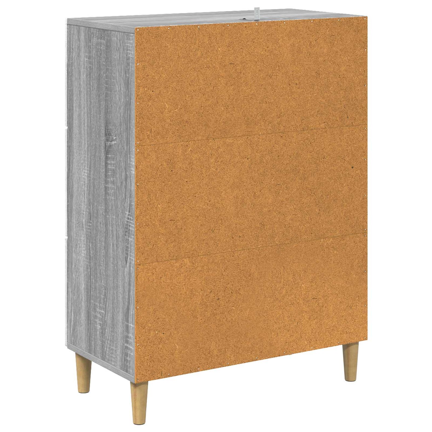 Mobile con Cassetti Grigio Sonoma 66 x 34,5 x 90 cm