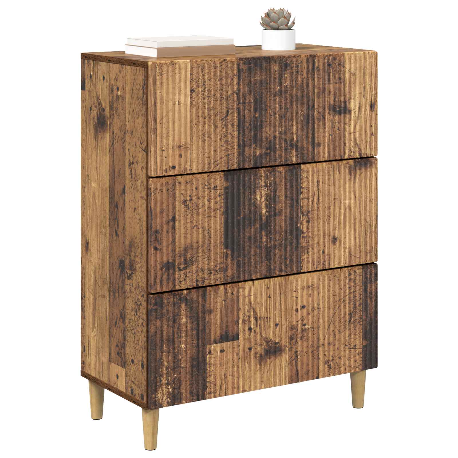 Mobile con Cassetti Legno antico 66 x 34,5 x 90 cm | homemem39