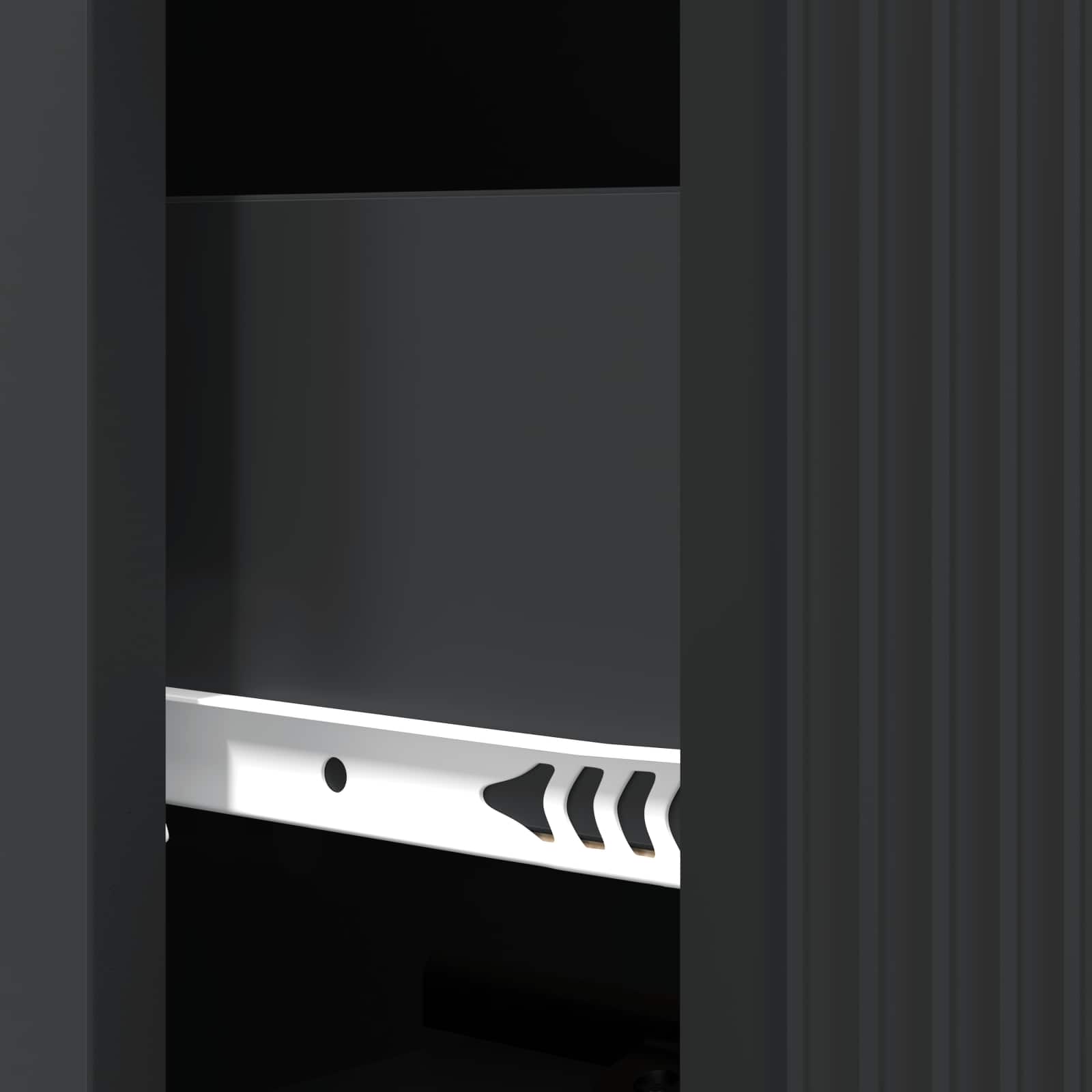 Mobile con Cassetti Nero 33 x 34,5 x 90 cm Legno ingegnerizzato | homemem39