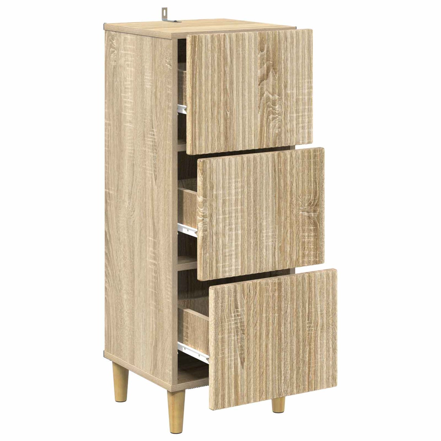 Mobile con Cassetti Rovere Sonoma 33 x 34,5 x 90 cm | homemem39