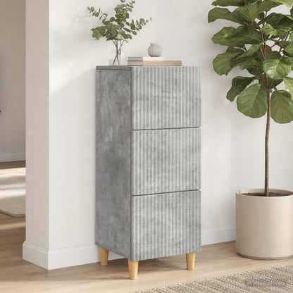 Mobile con Cassetti Grigio Cemento 33 x 34,5 x 90 cm