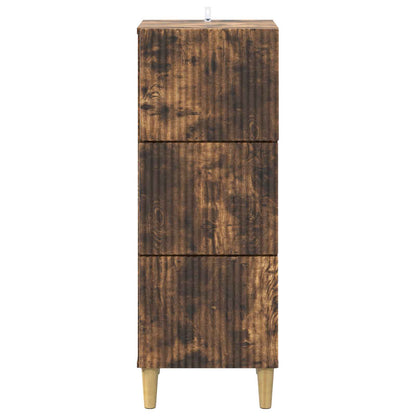 Mobile con Cassetti Rovere Fumo 33 x 34,5 x 90 cm