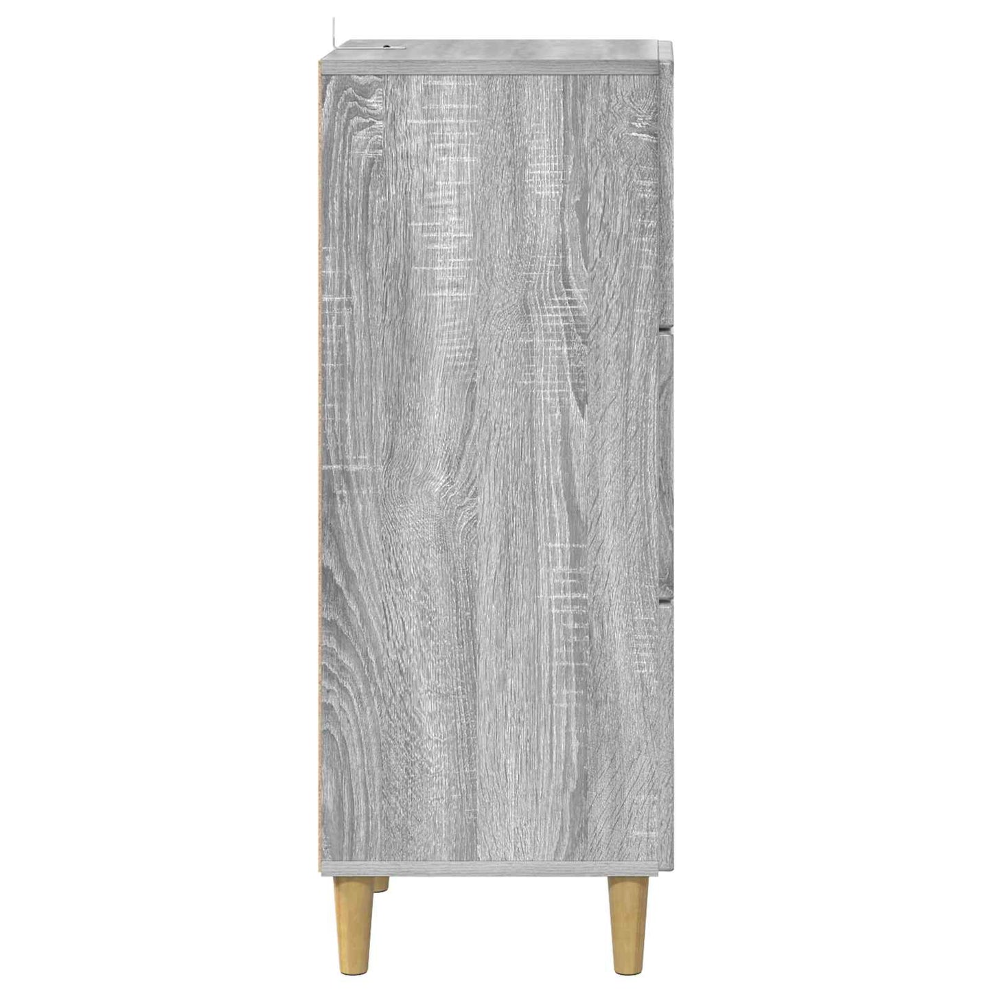 Mobile con Cassetti Grigio Sonoma 33 x 34,5 x 90 cm