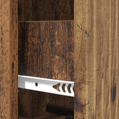 Mobile con Cassetti Legno antico 33 x 34,5 x 90 cm | homemem39