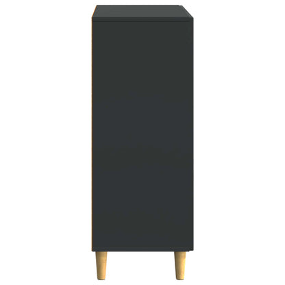 Credenza Nero 66 x 34,5 x 90 cm Legno ingegnerizzato | homemem39